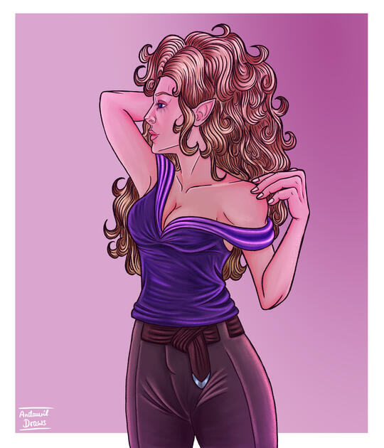 Single Character, Half Body